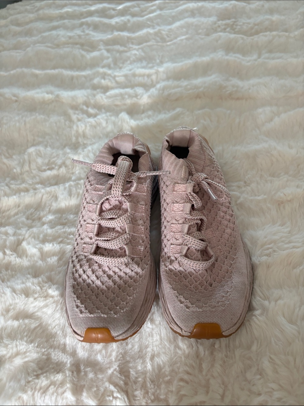 NOBULL Women’s Knit Sneakers – Blush/Dusty Pink